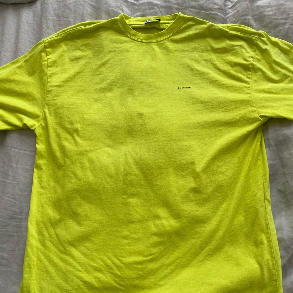 Balencaiga Neon T-shit